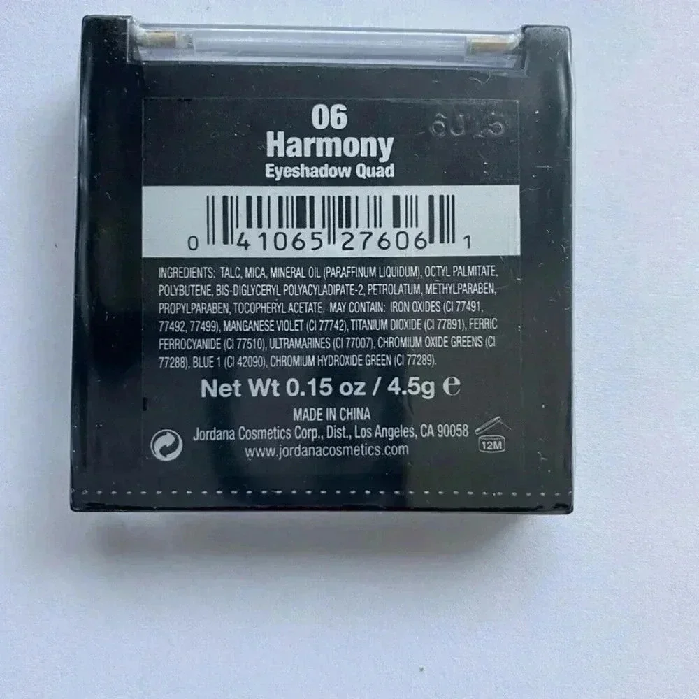 Jordana‎ Eyeshadow Quad 06 Harmony